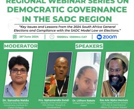 SADC PF Regional Webinar Series on Democratic Governance in the SADC Region