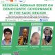 SADC PF Regional Webinar Series on Democratic Governance in the SADC Region