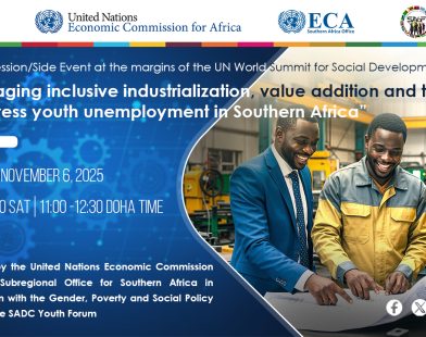 Leveraging Trade and Industrialization to Address Youth Unemployment in Southern Africa.